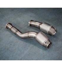 Akrapovic - Downpipe Catalizzati in acciaio Inox per BMW M3 (G80) senza OPF