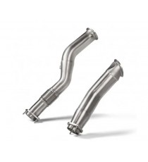 Akrapovic - Downpipe non Catalizzati in acciaio Inox per BMW M3 (G80) con e senza OPF/GPF